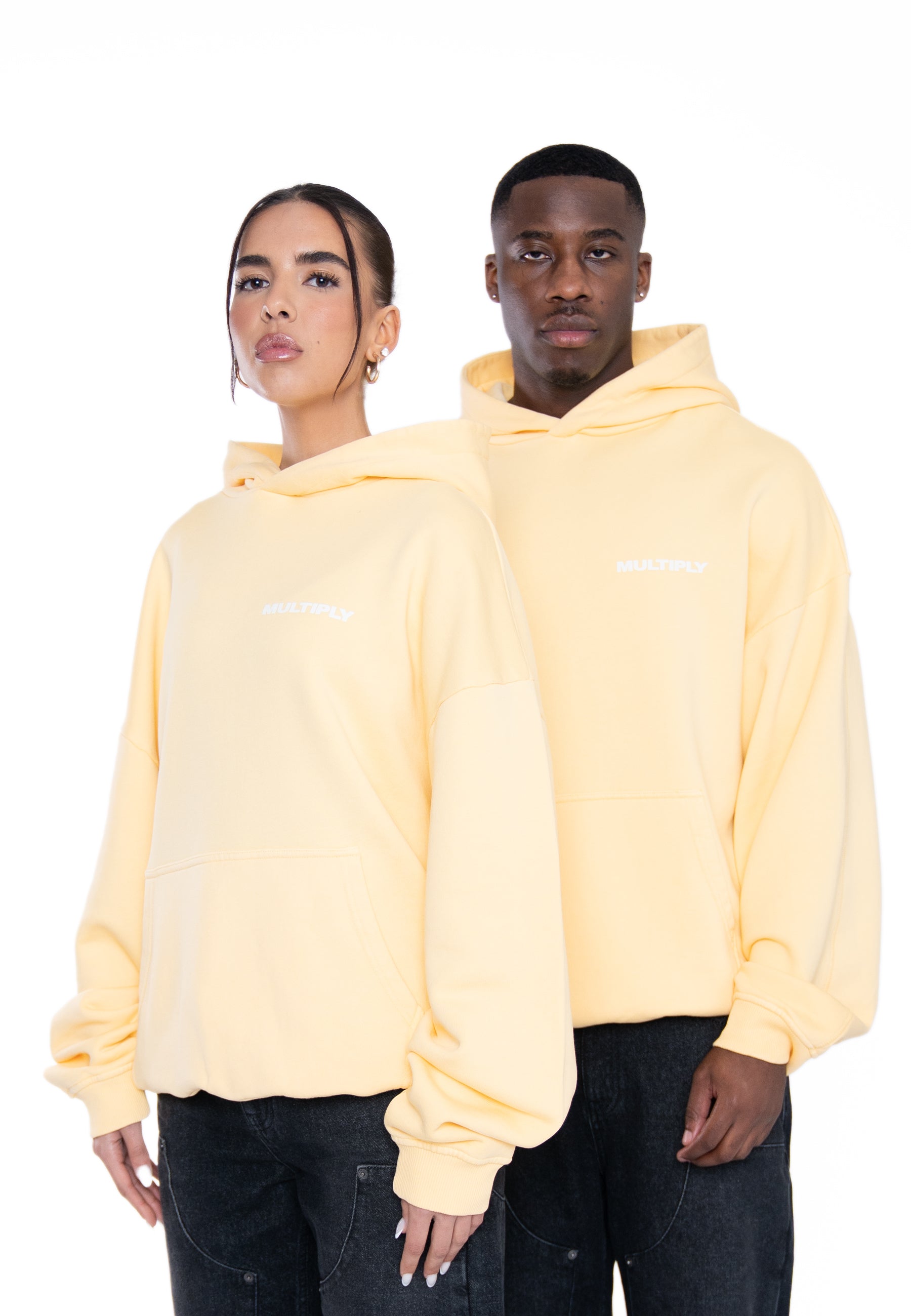 Oversize Hoodie MULTIPLY Gelb