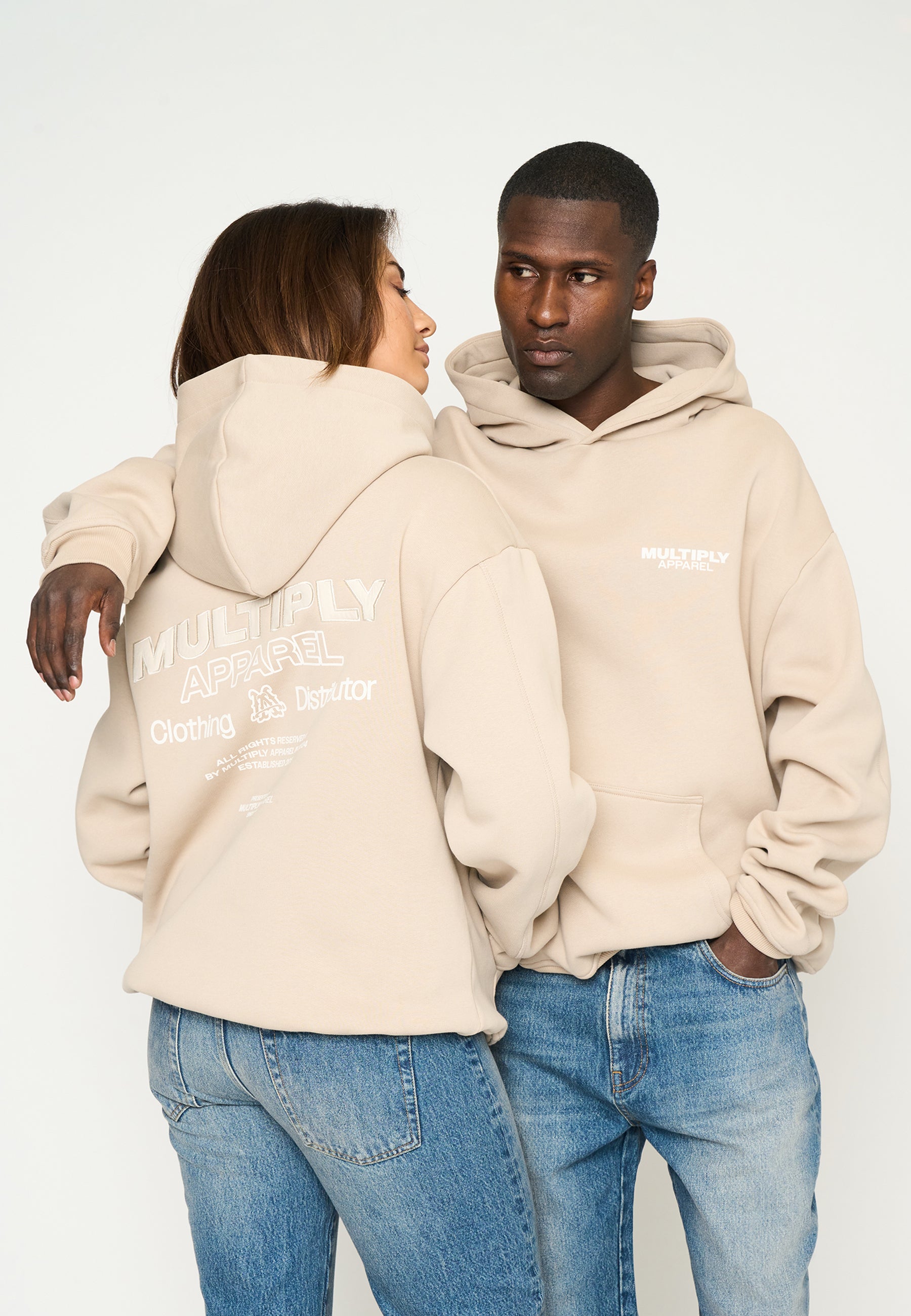 Oversize Hoodie APPAREL Simply Taupe