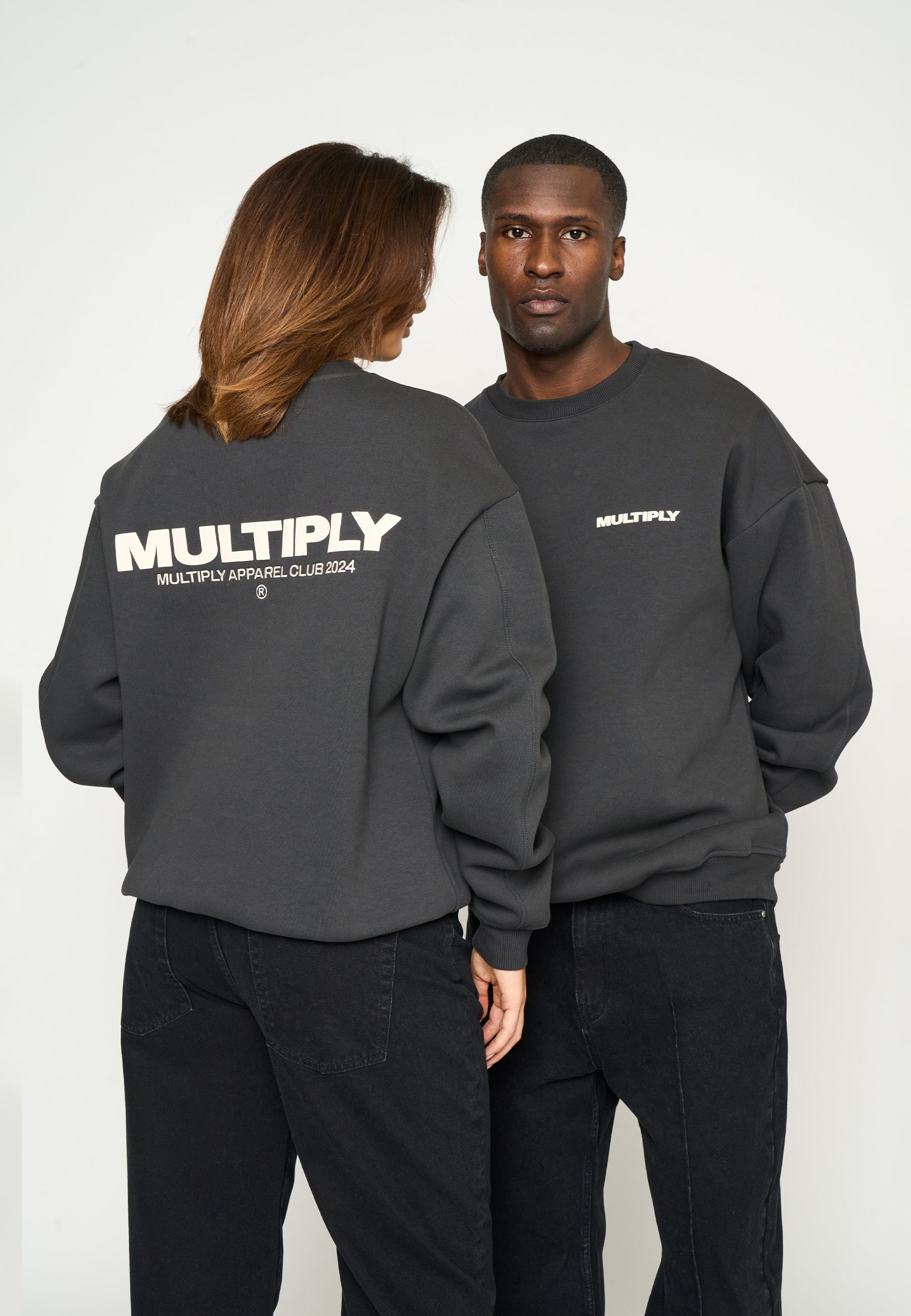 Oversize Sweatshirt MULTIPLY Black Soda