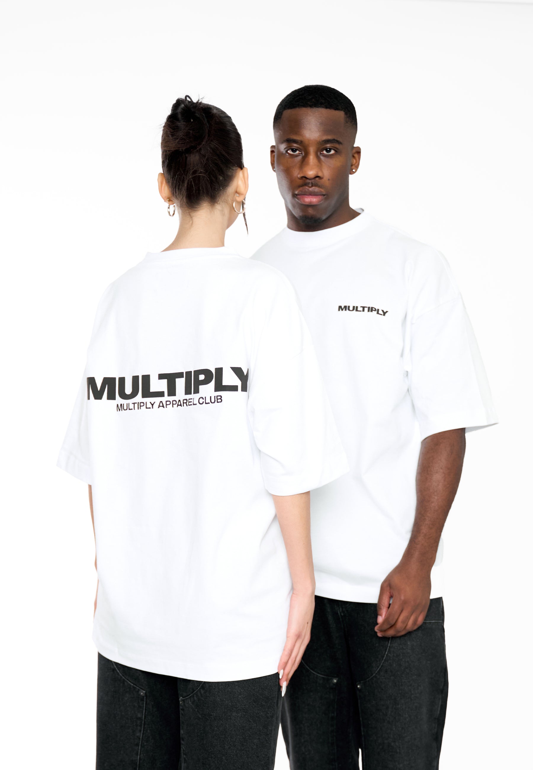 Oversize T-Shirt MULTIPLY White