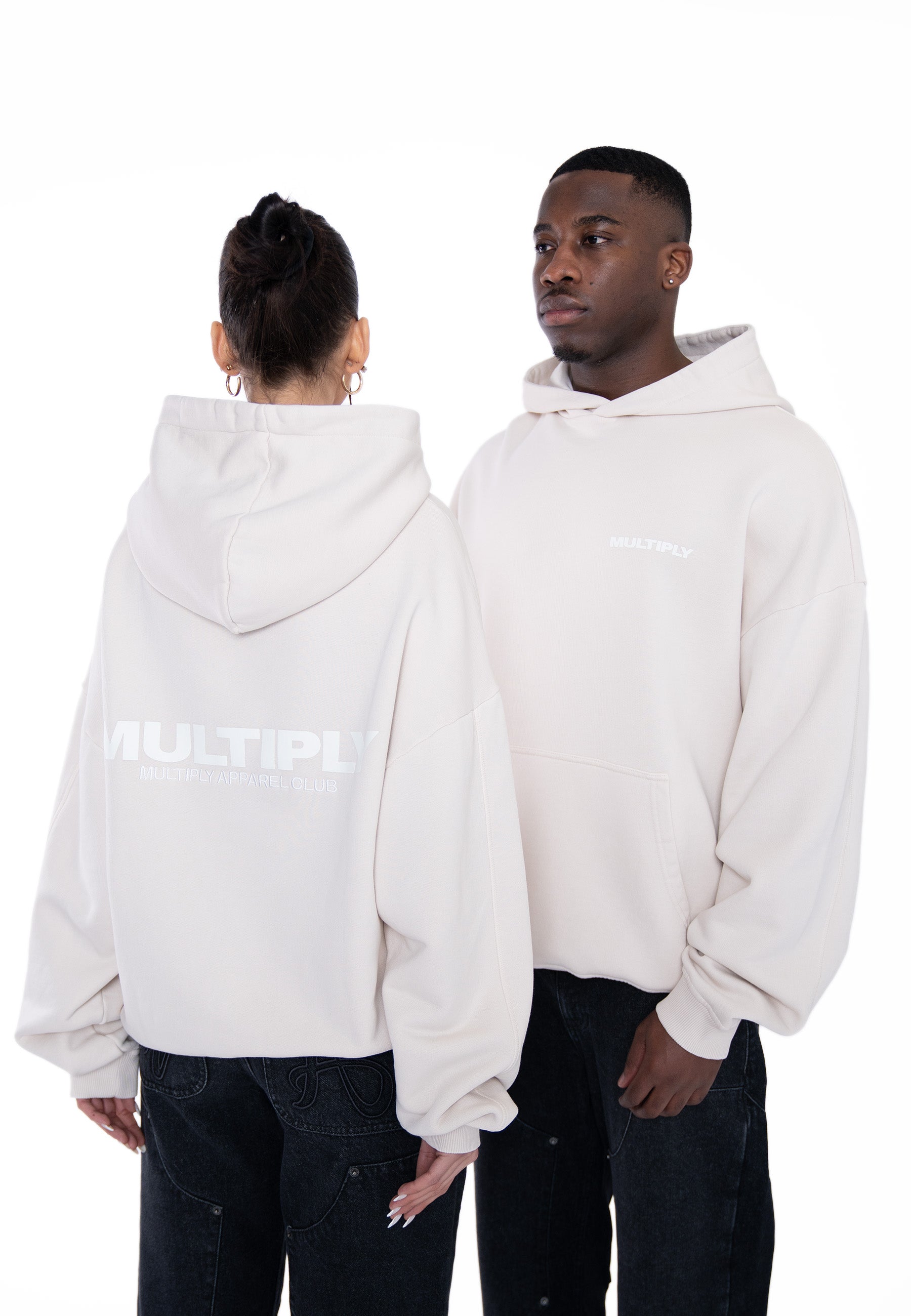 Oversize Hoodie MULTIPLY Beige