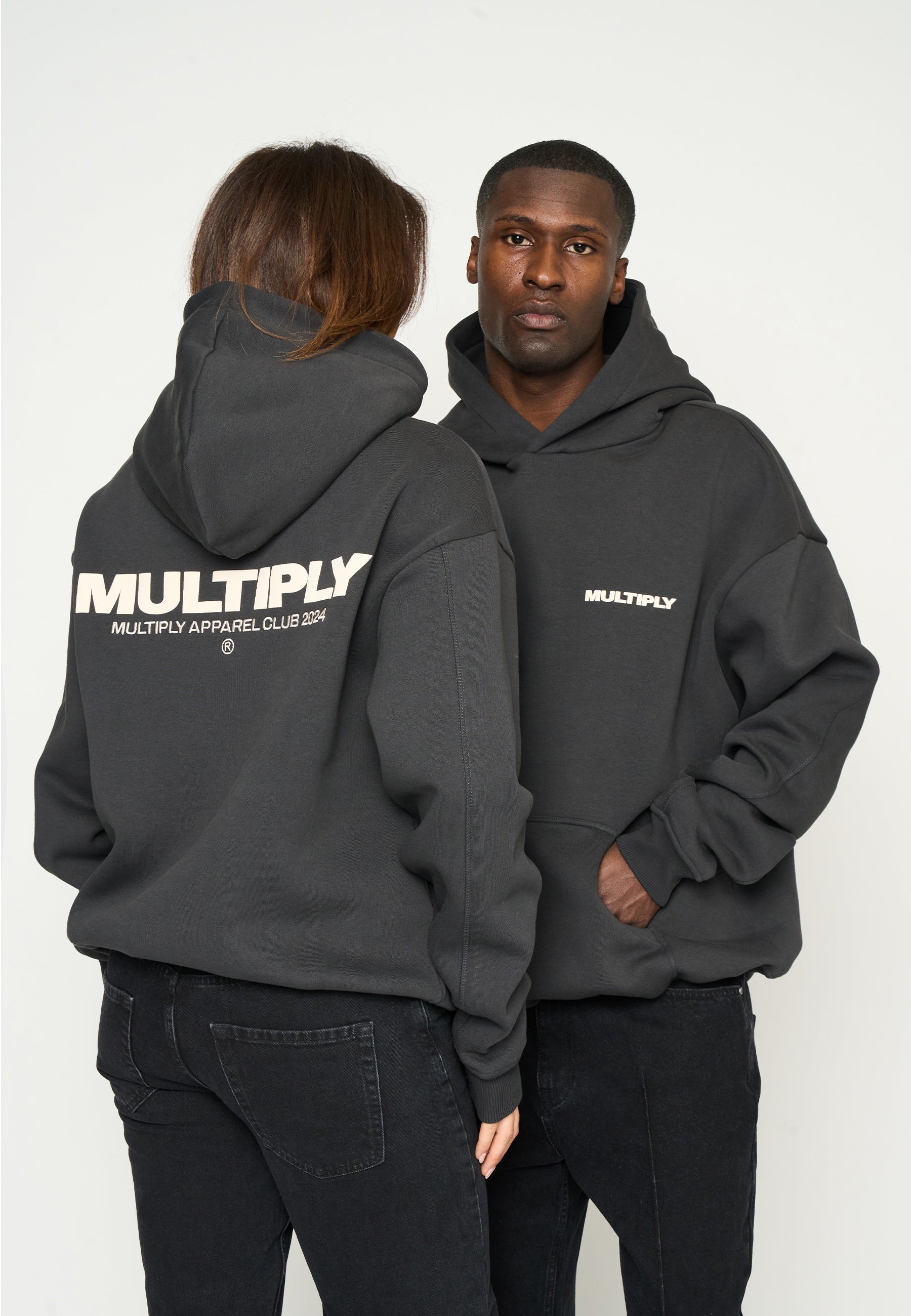 Oversize Hoodie MULTIPLY Black Soda