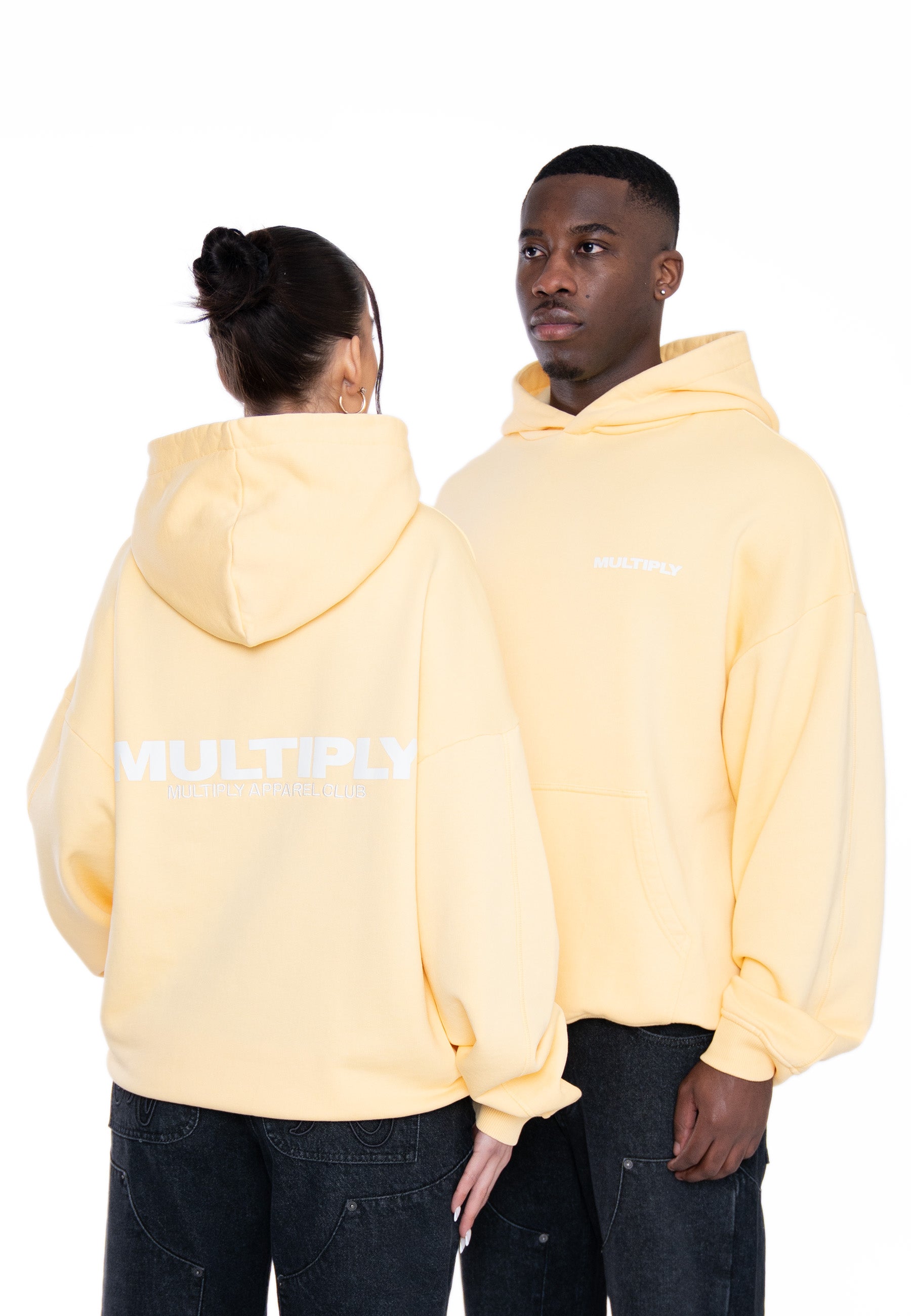 Oversize Hoodie MULTIPLY Gelb