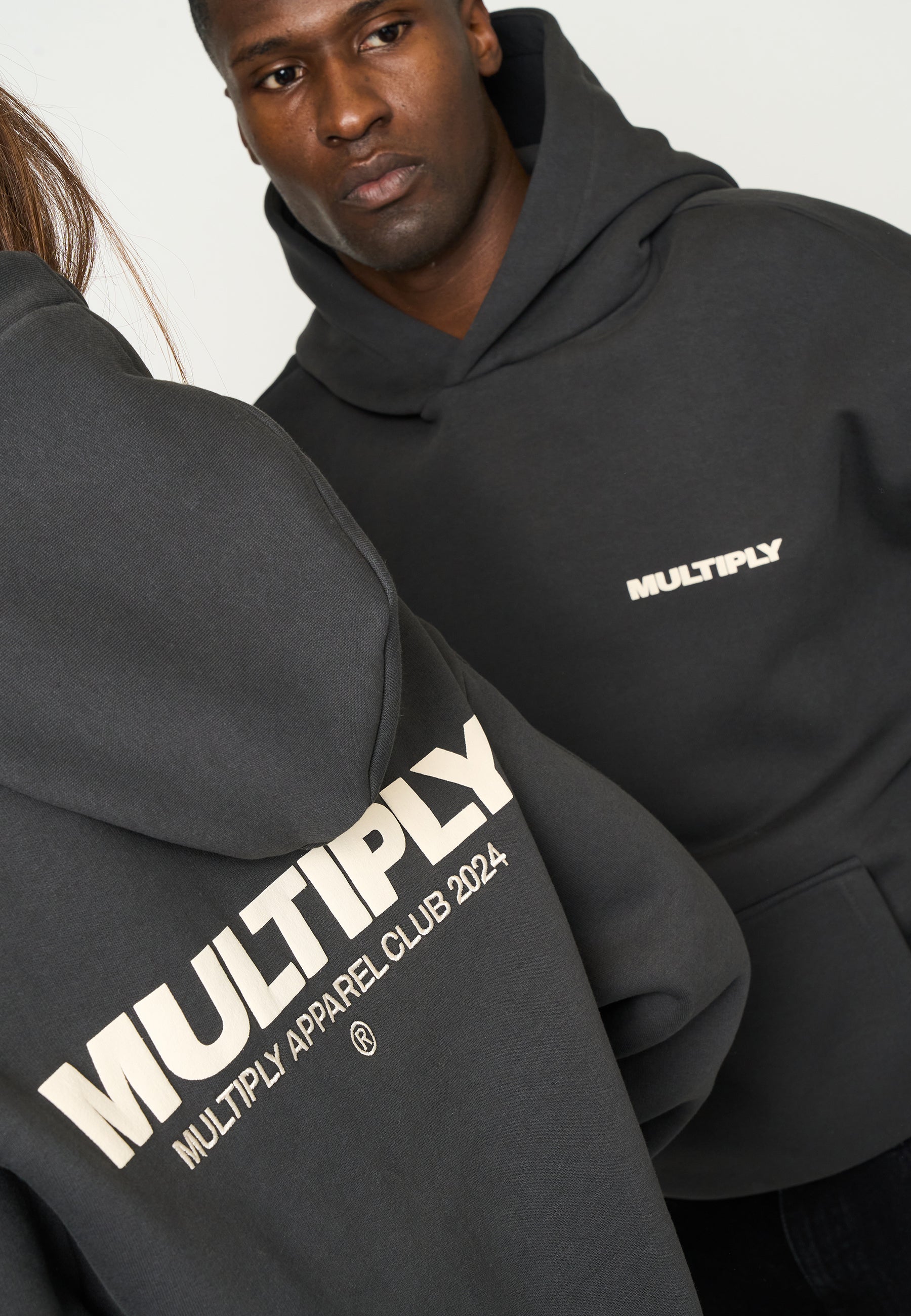 Oversize Hoodie MULTIPLY Black Soda