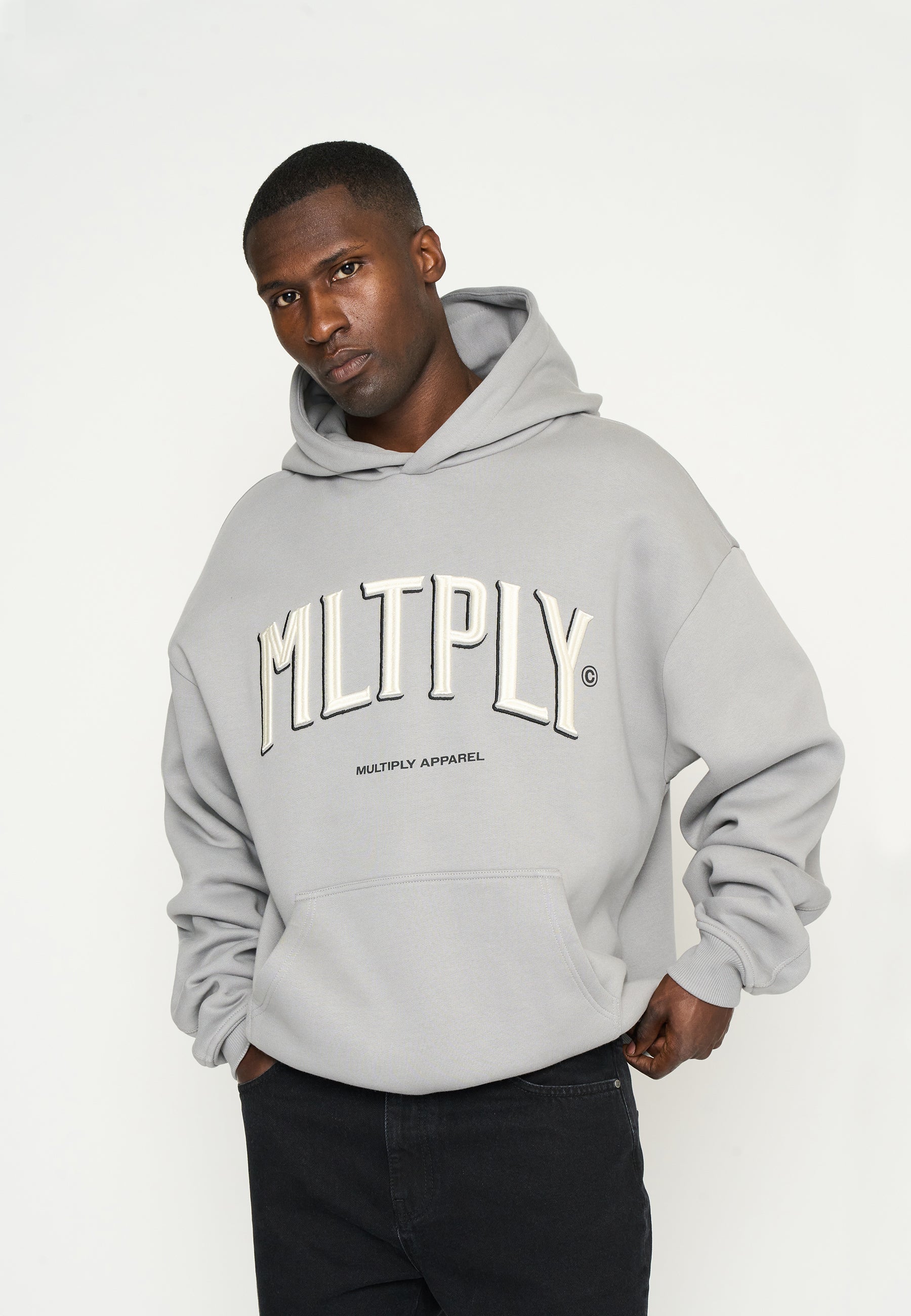 Oversize Hoodie COMMUNITY Ultimate Grey