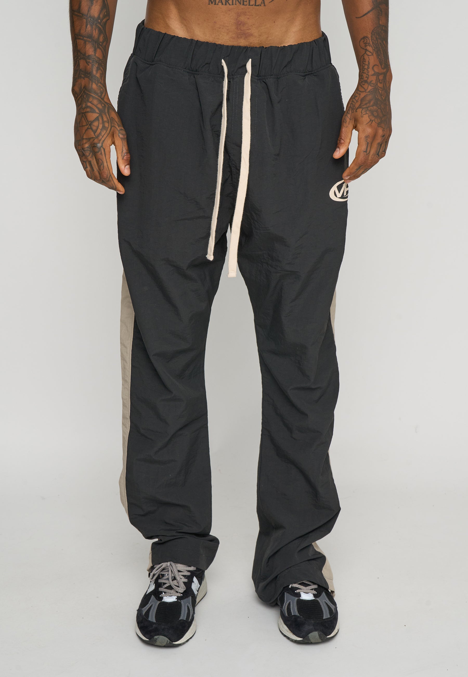 Tailored Woven Pants ASPHALT Black Soda