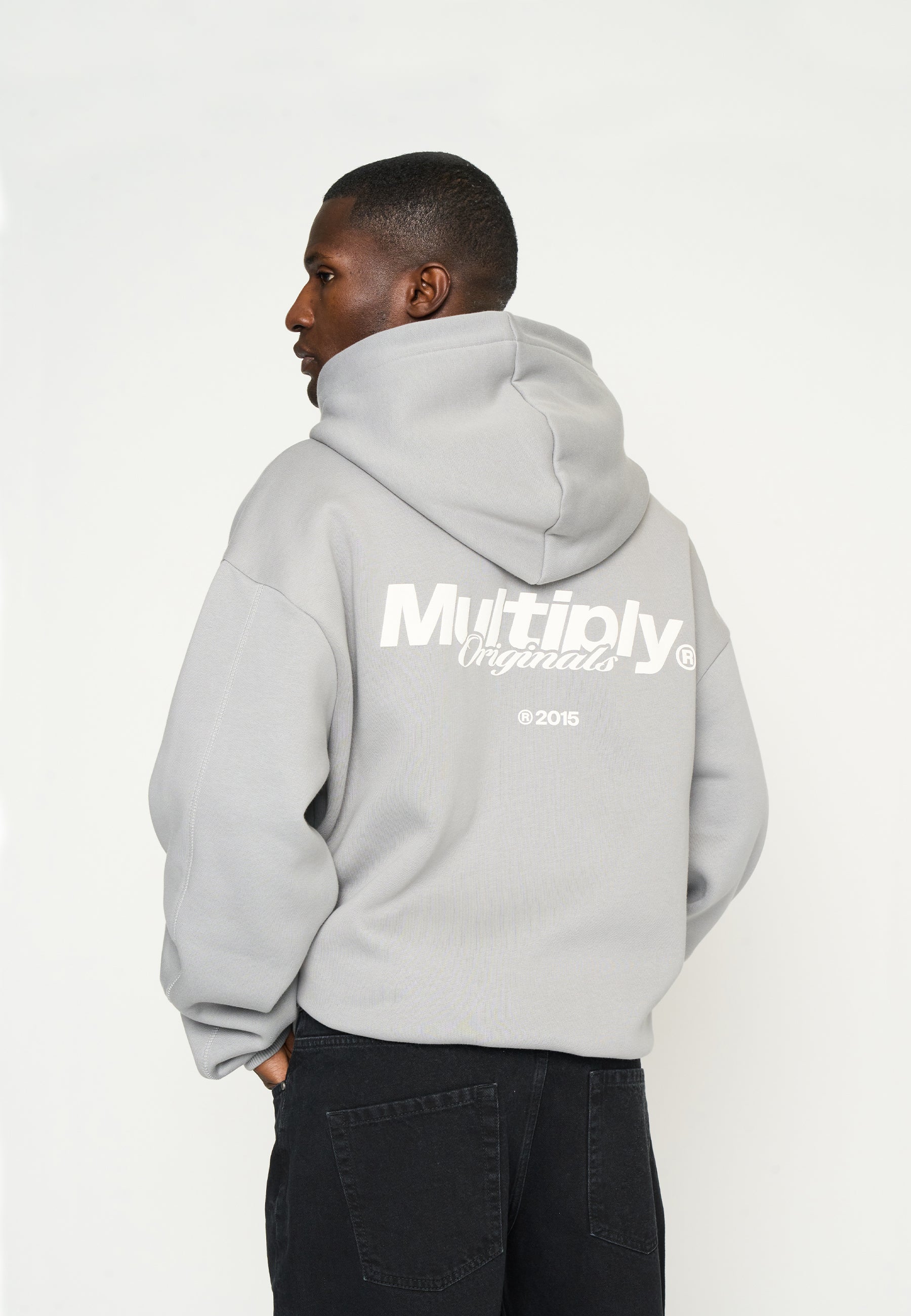 Oversize Zip Hoodie ORIGINALS Ultimate Grey