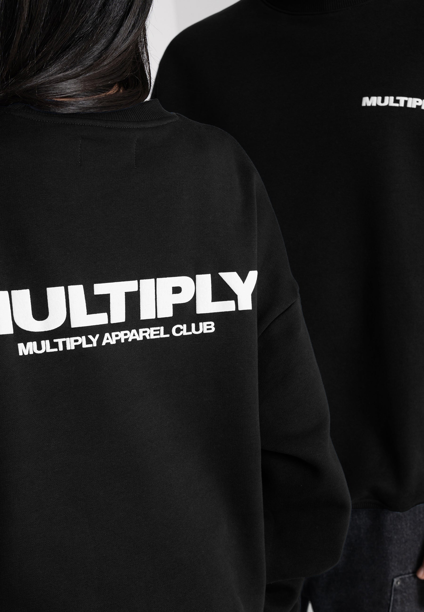 Oversize Sweatshirt MULTIPLY Black