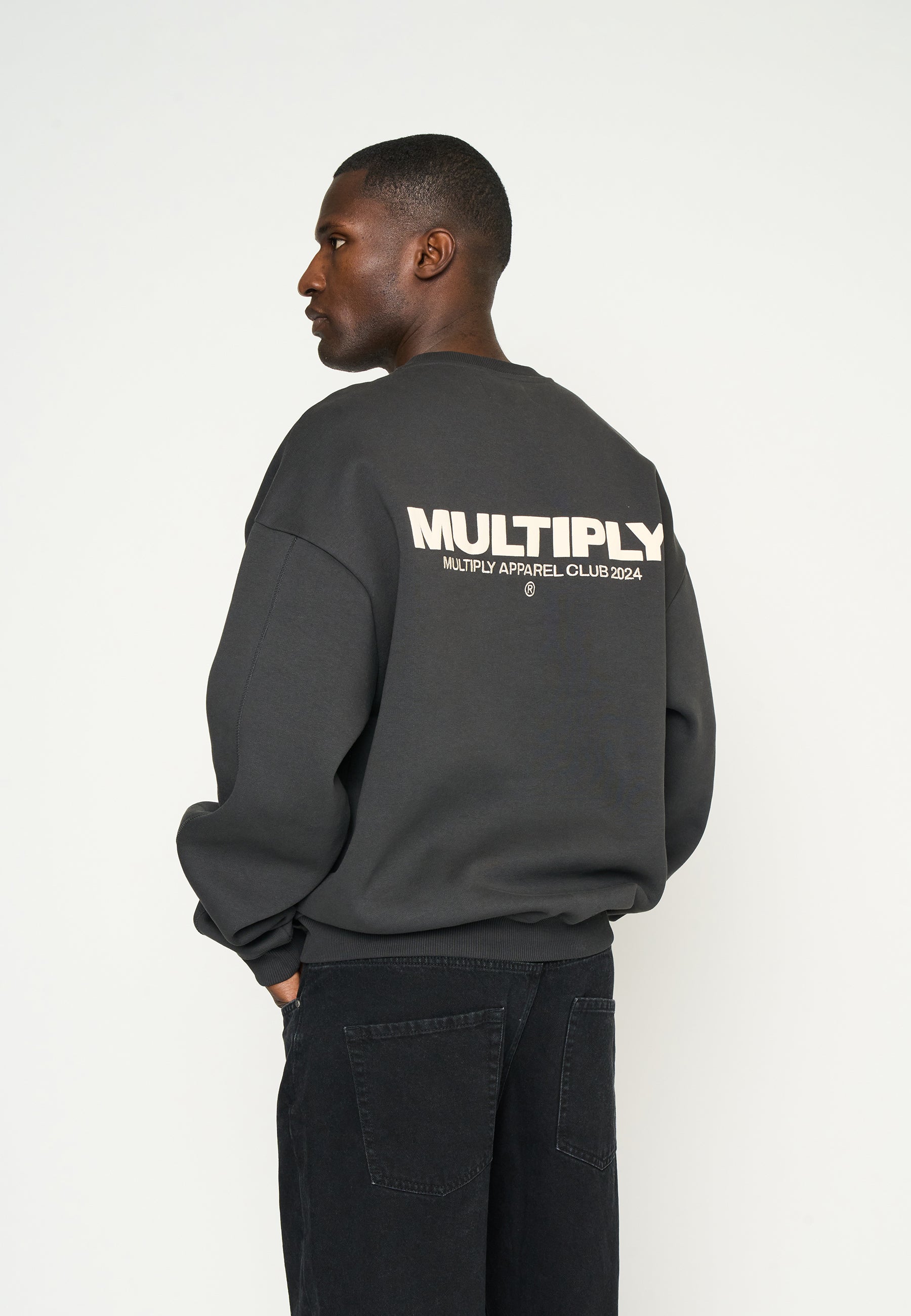 Oversize Sweatshirt MULTIPLY Black Soda