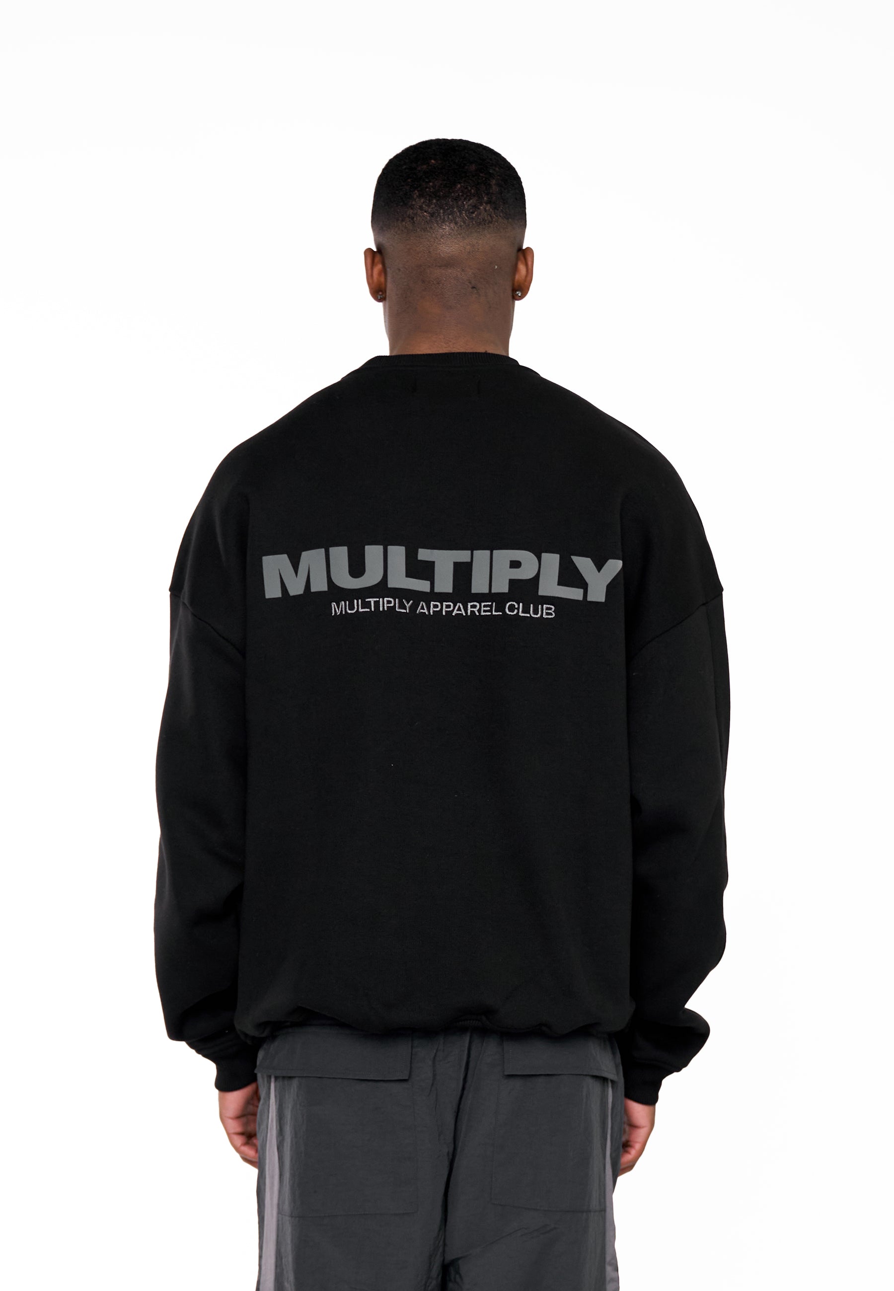 Oversize Sweatshirt MULTIPLY 2 Black