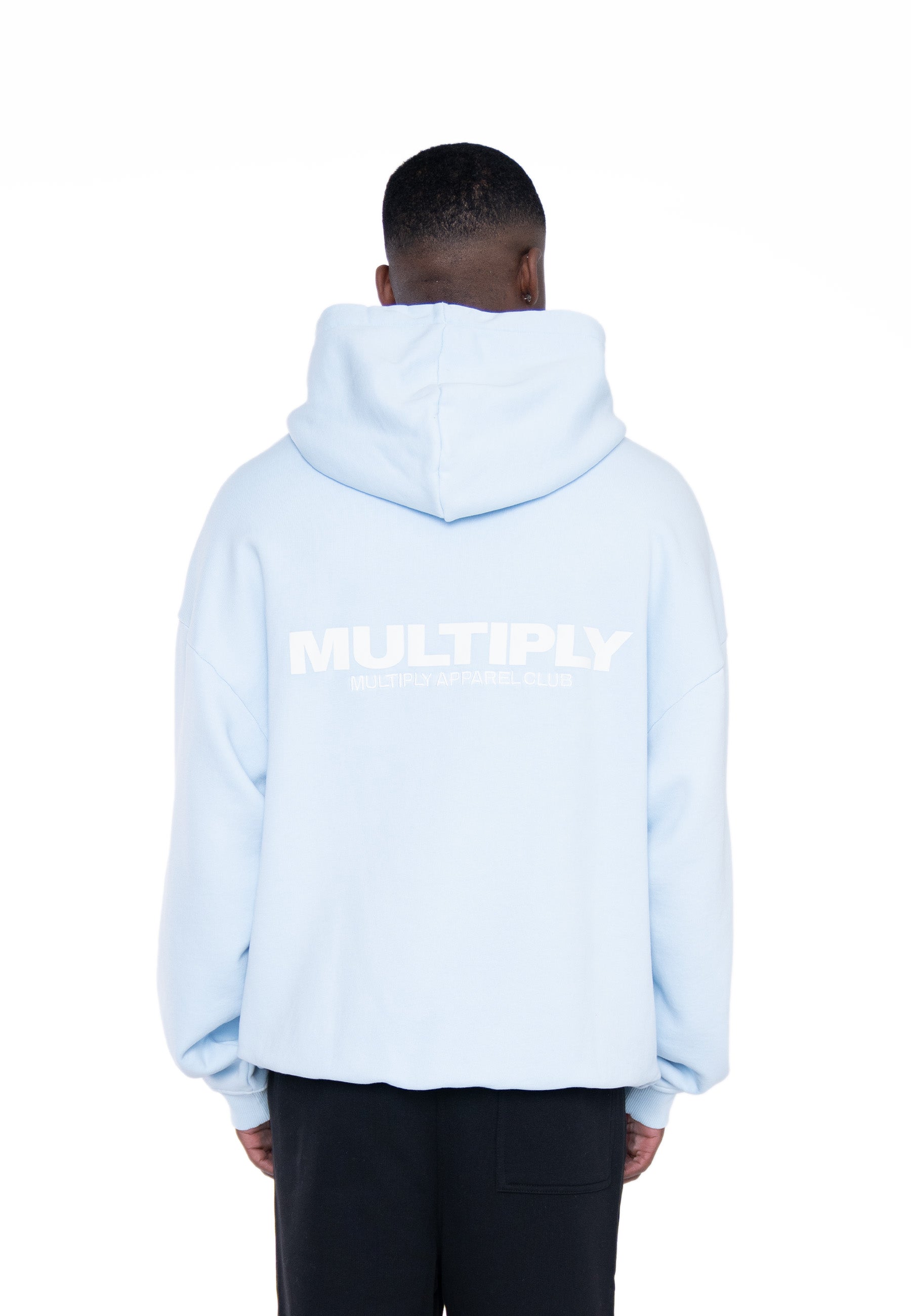 Oversize Hoodie MULTIPLY Babyblau