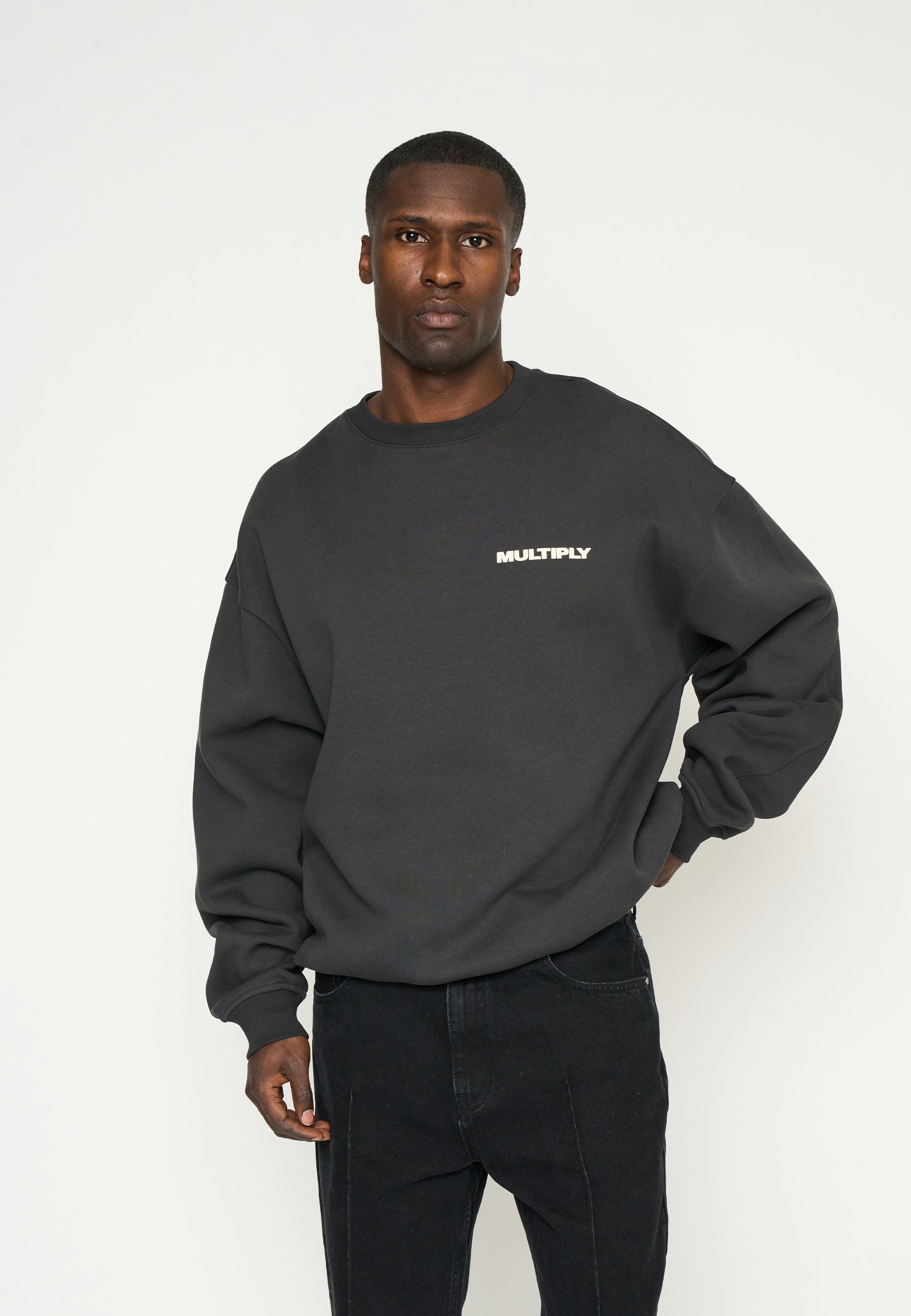 Oversize Sweatshirt MULTIPLY Black Soda