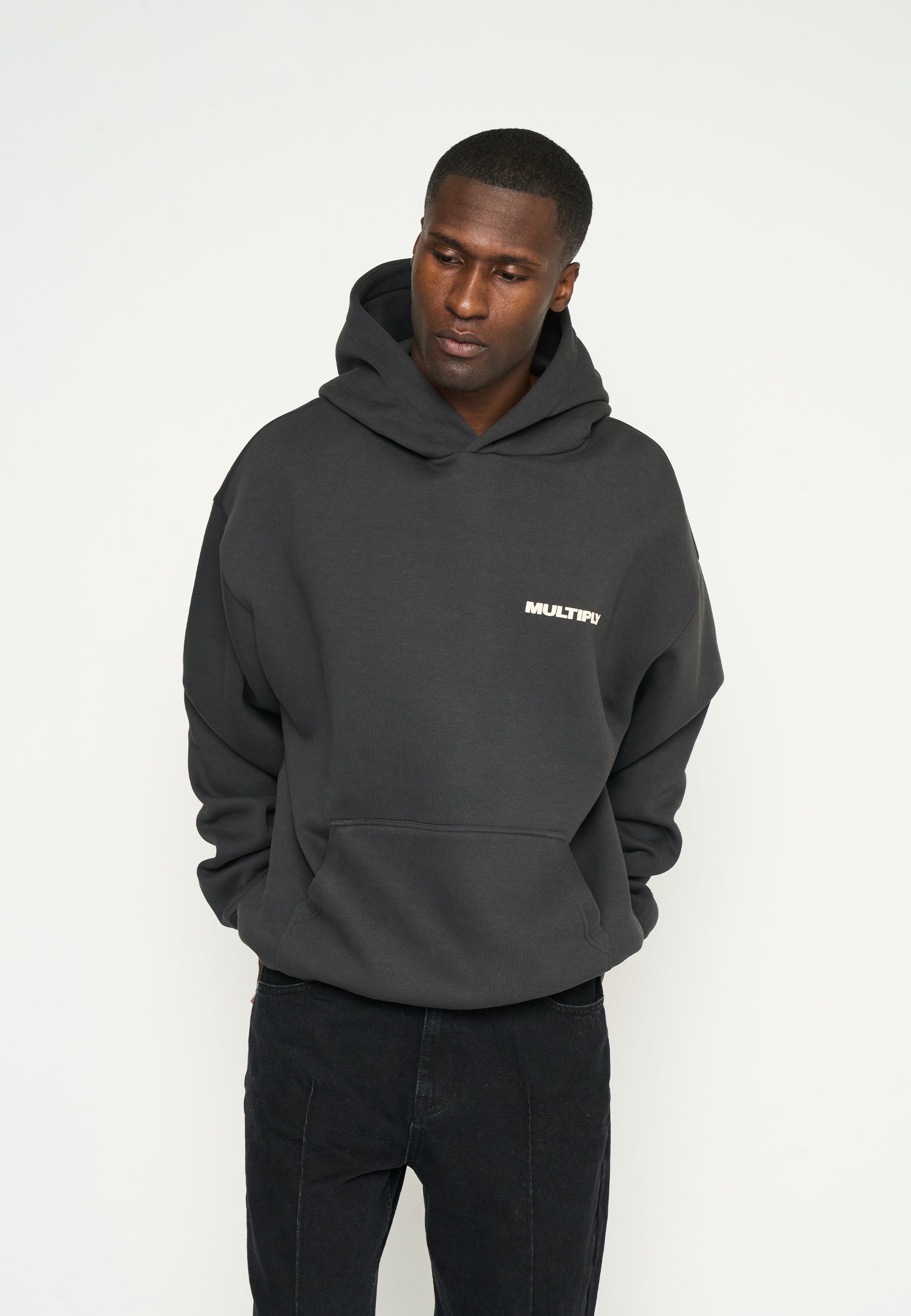 Oversize Hoodie MULTIPLY Black Soda