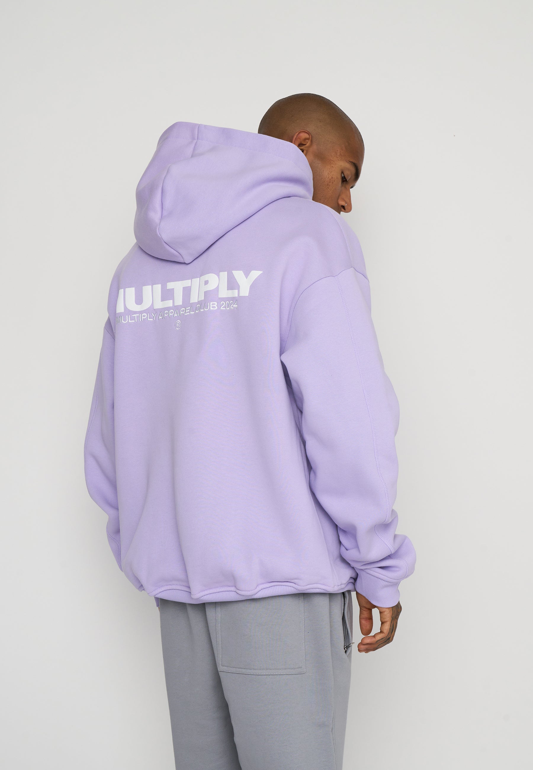 Oversize hoodie MULTIPLY Lavender
