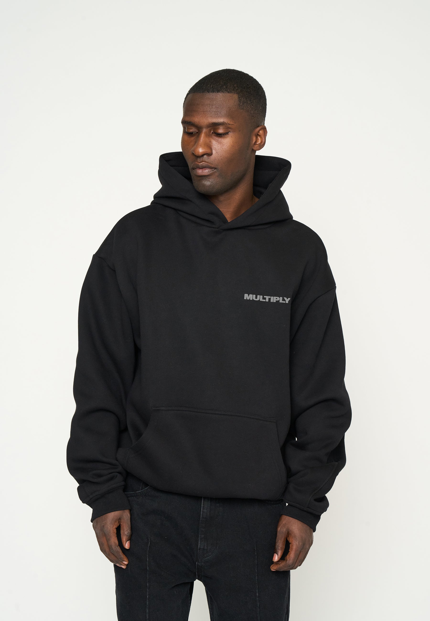 Oversize Hoodie MULTIPLY 2 Black