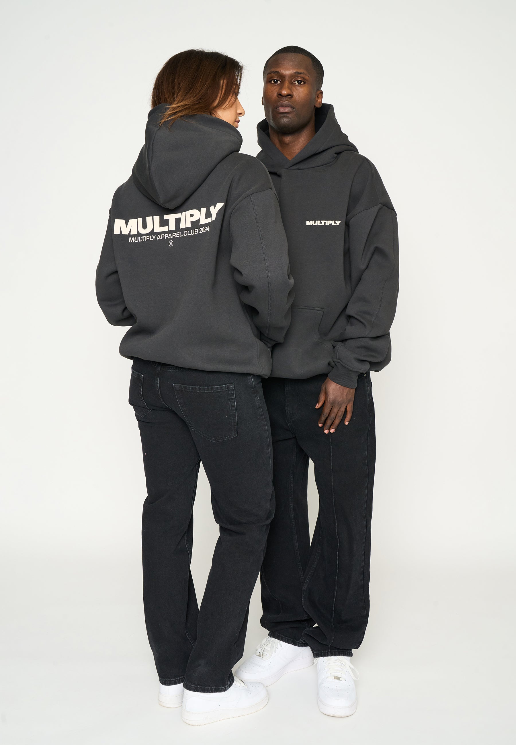 Oversize Hoodie MULTIPLY Black Soda