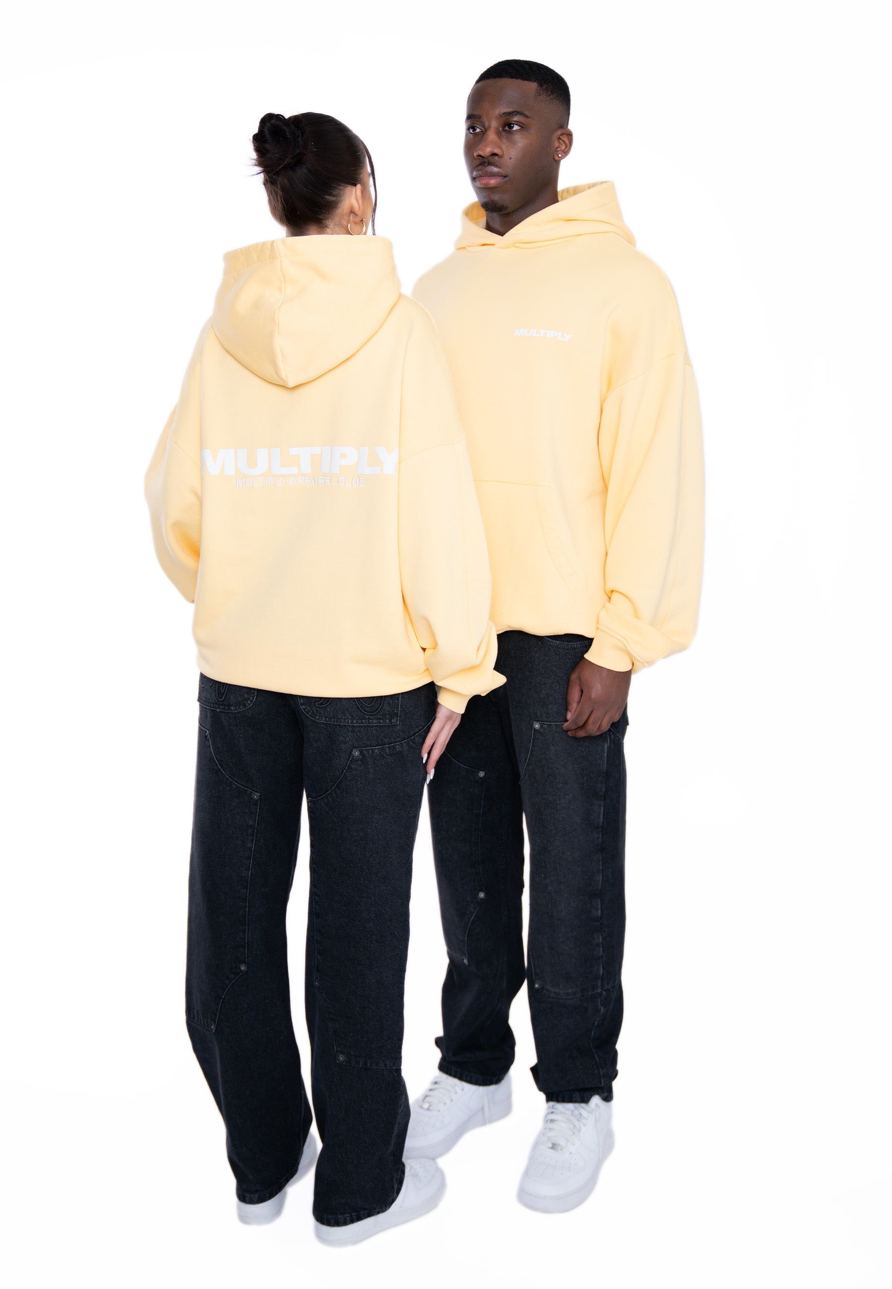 Oversize Hoodie MULTIPLY Gelb