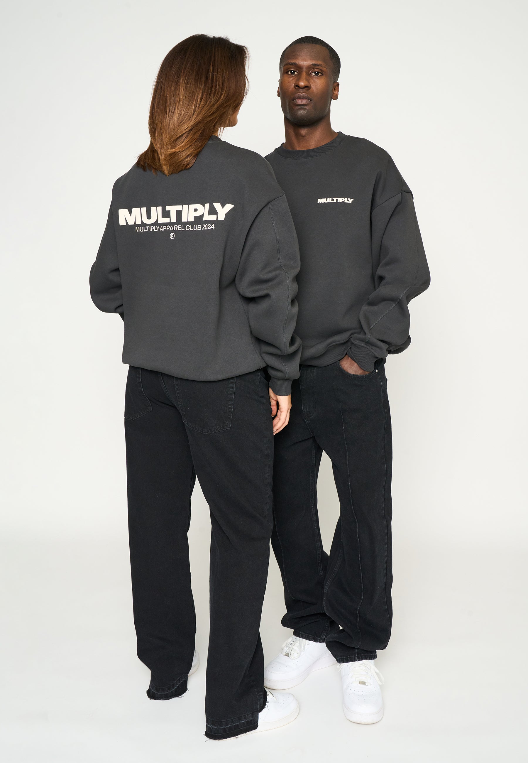 Oversize Sweatshirt MULTIPLY Black Soda