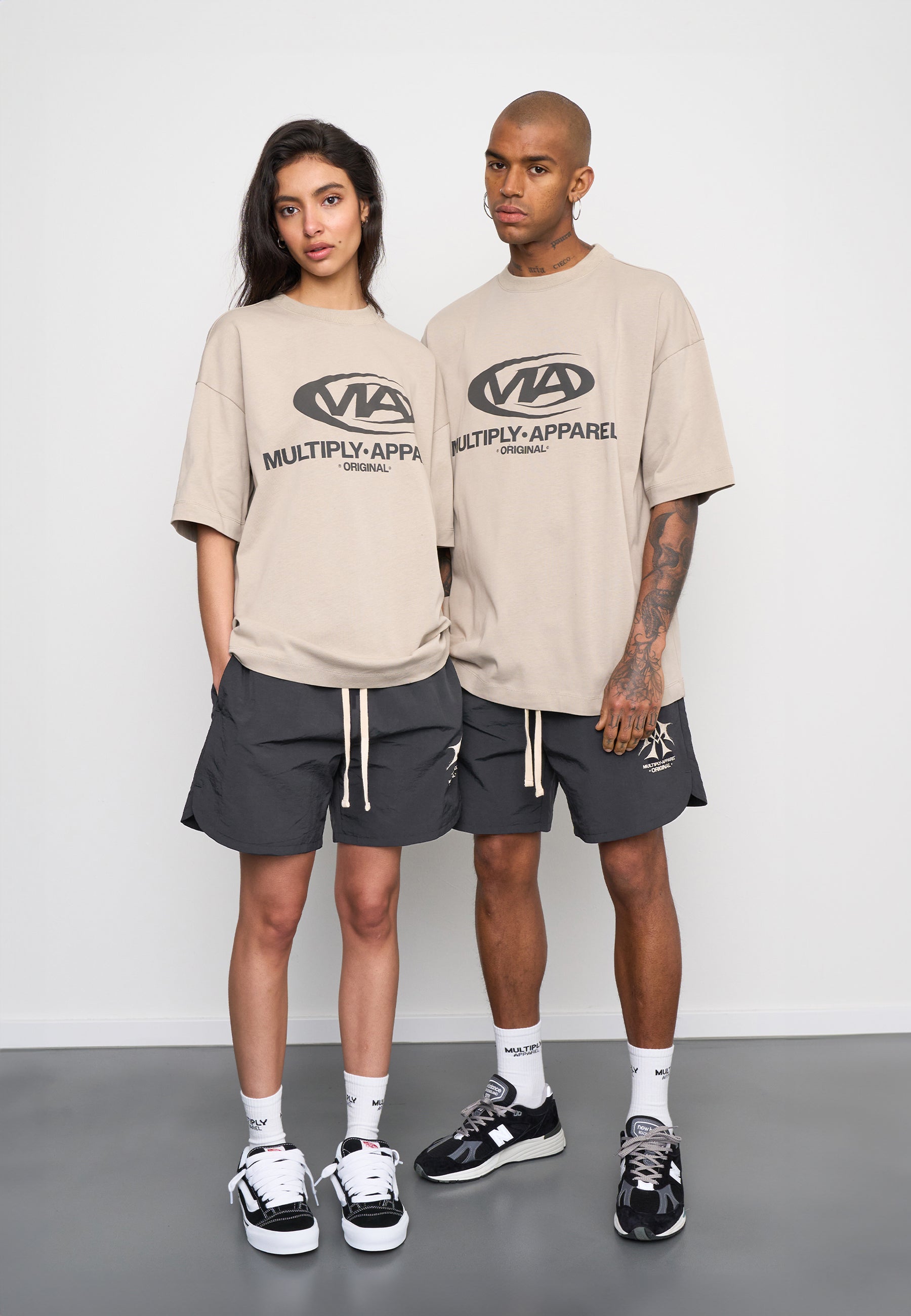 Oversize T-shirt GRIND Vintage Khaki