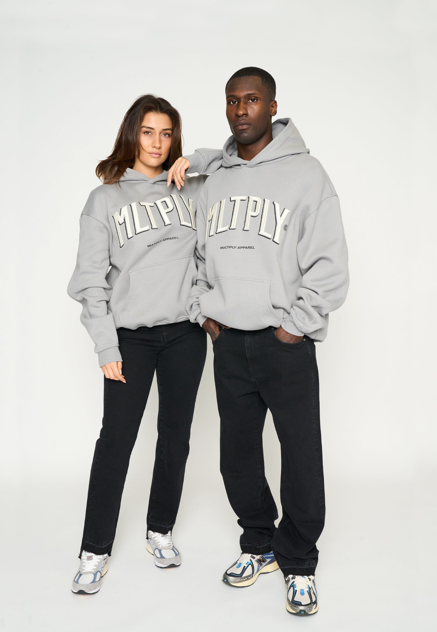 Oversize Hoodie COMMUNITY Ultimate Grey