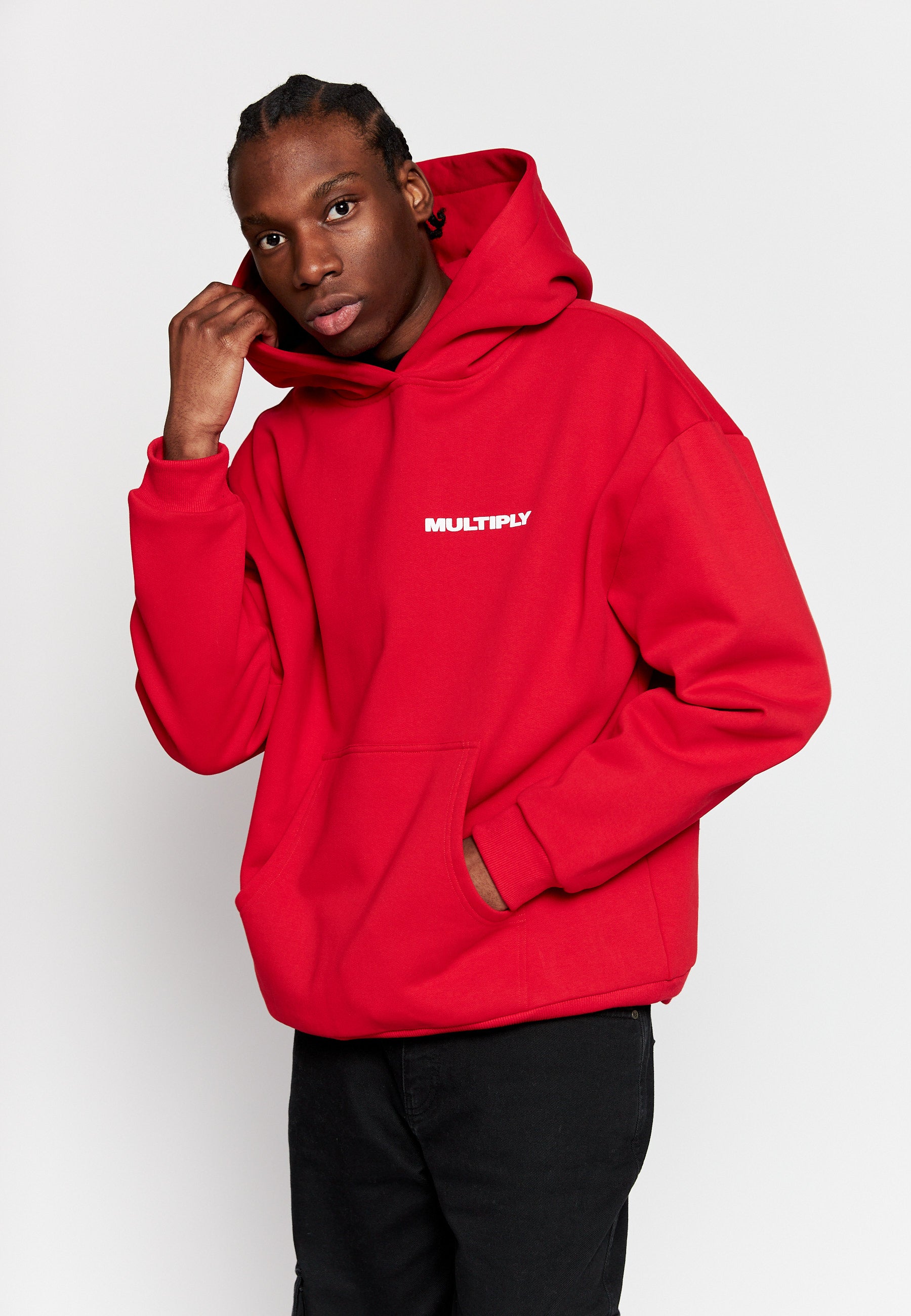 Oversize hoodie MULTIPLY True Red