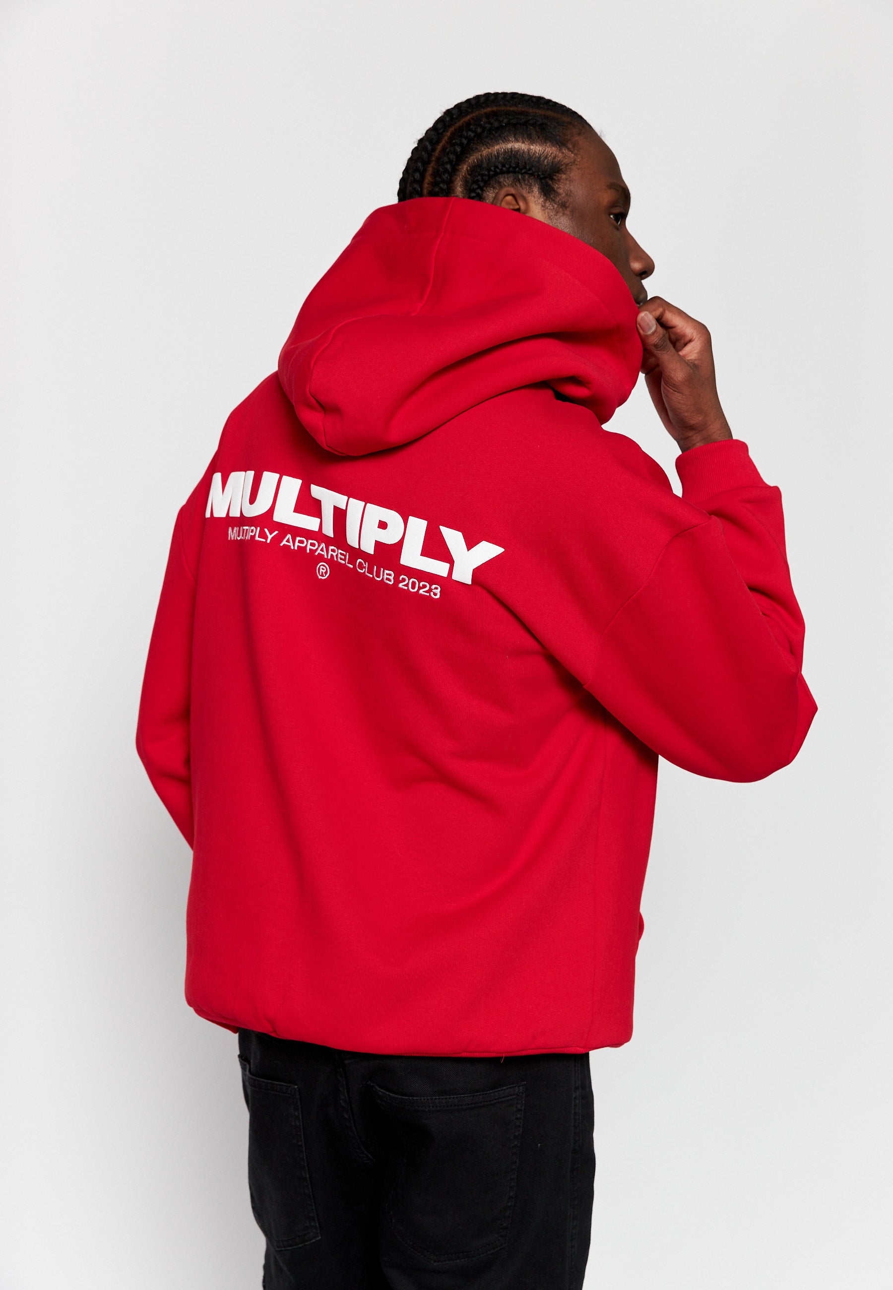 Oversize hoodie MULTIPLY True Red