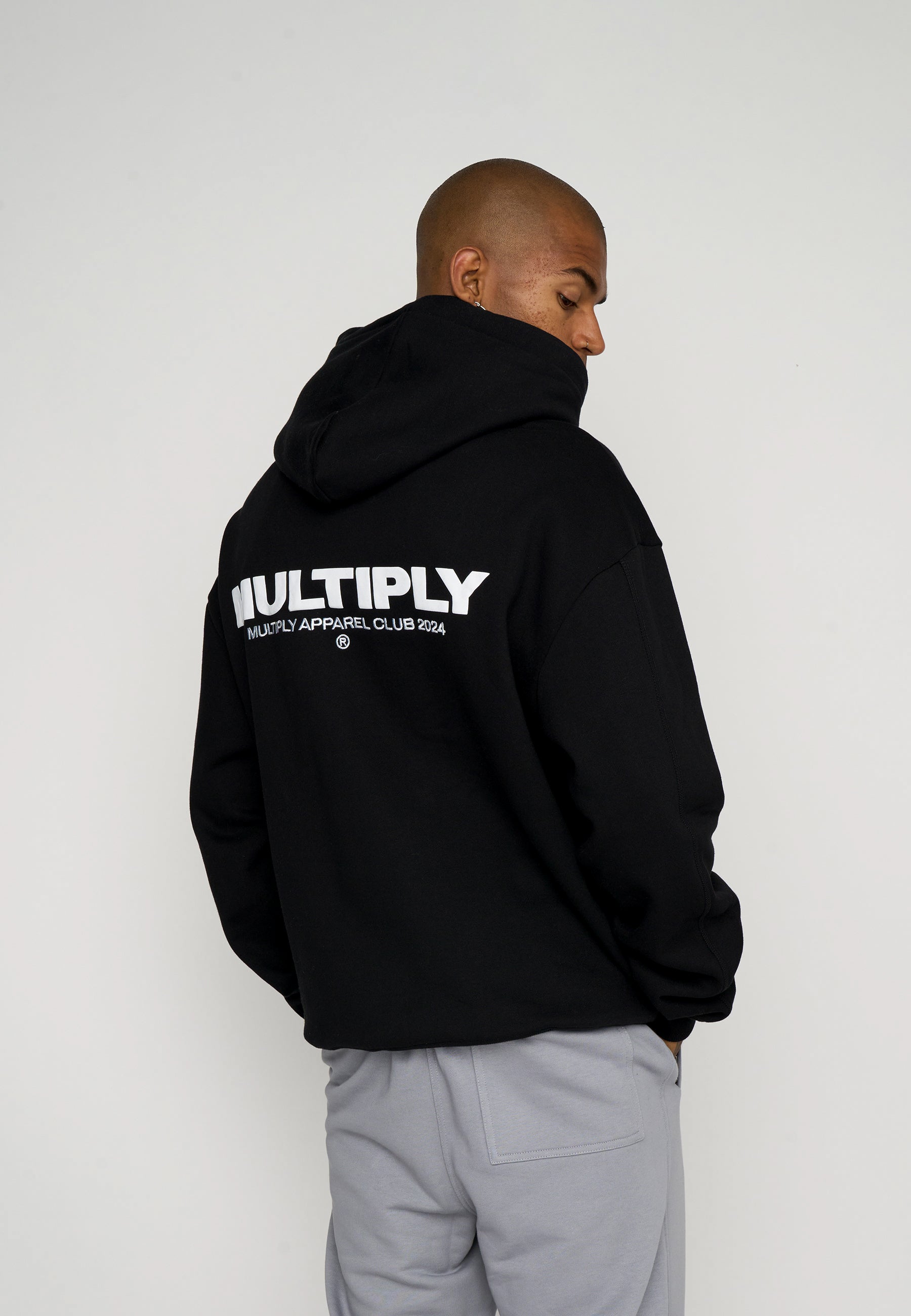 Oversize Hoodie MULTIPLY Black