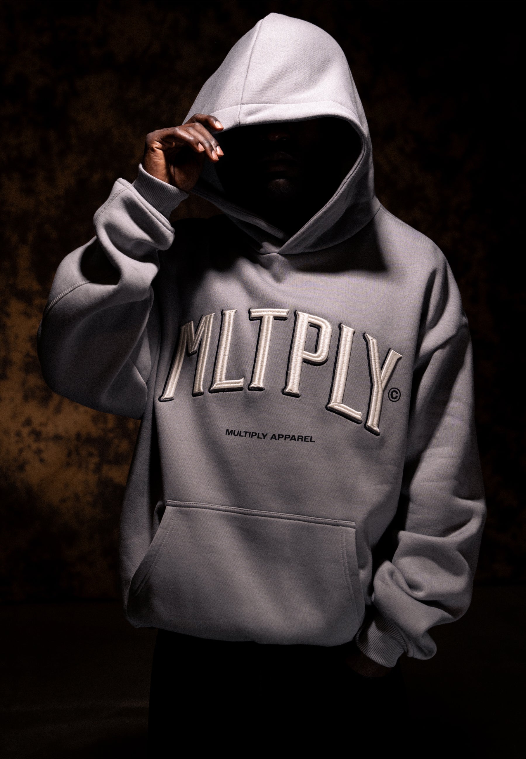 Oversize Hoodie COMMUNITY Ultimate Grey