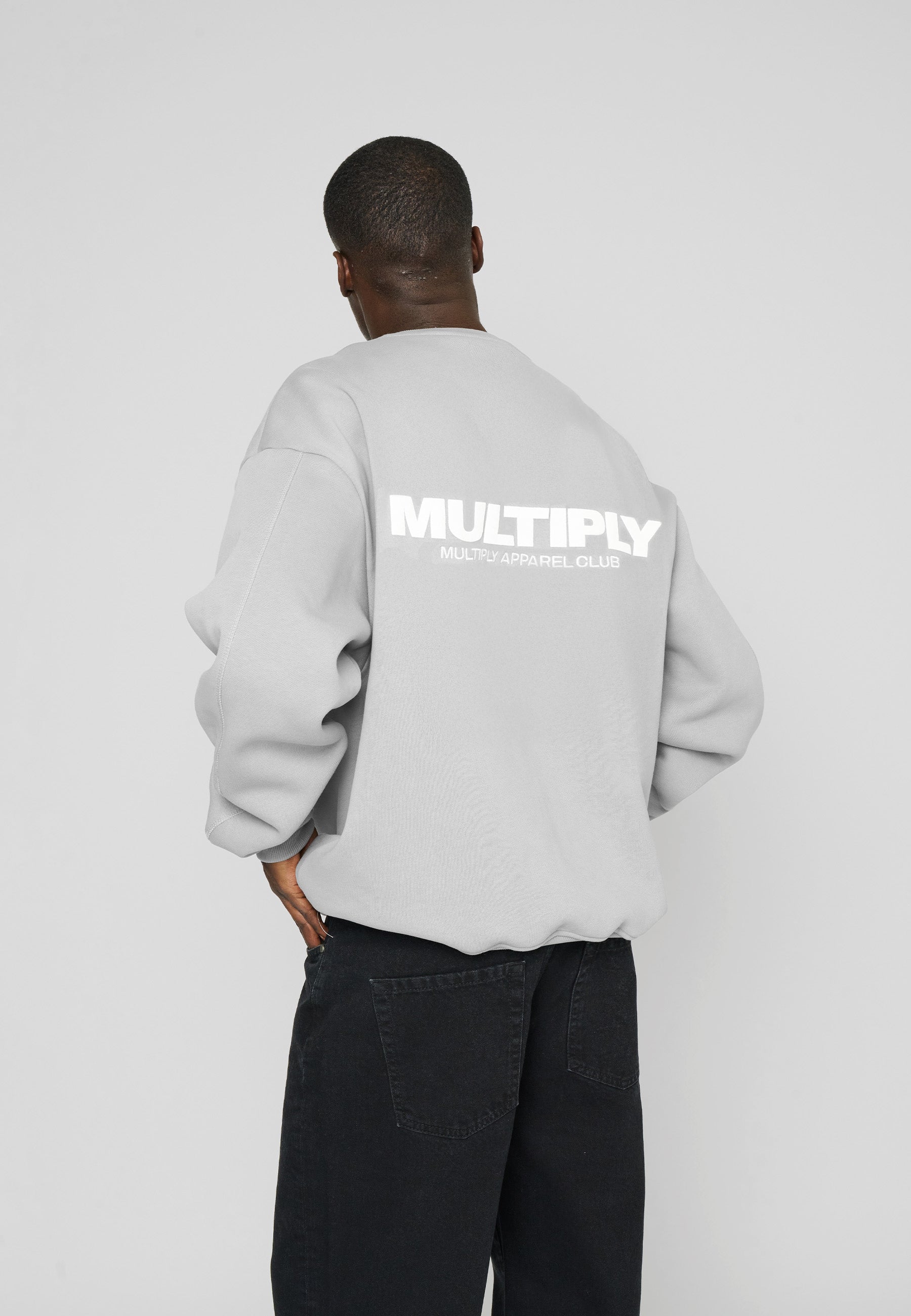 Oversize Sweatshirt MULTIPLY 2 Ultimate Grey